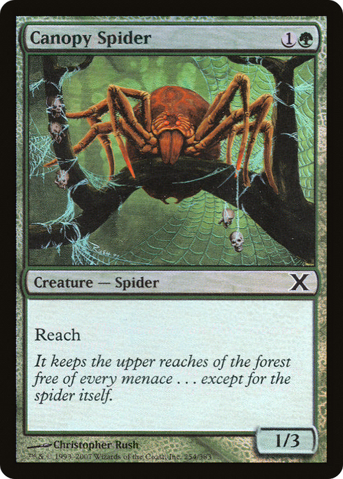 Canopy Spider (10E-254★) - common - Foil