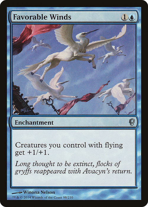 Favorable Winds (CNS-098) - uncommon - Foil