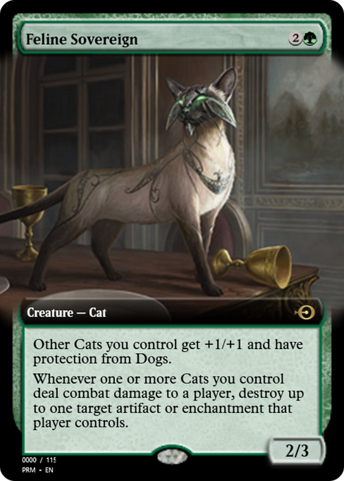 Feline Sovereign (PRM-82006) - rare