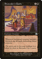Pretender's Claim (MMQ-151) - uncommon - Foil