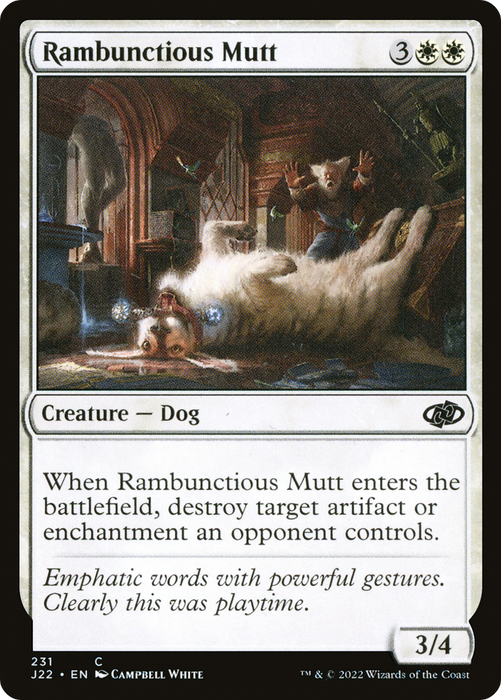 Rambunctious Mutt (J22-231) - common