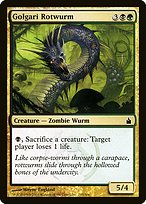 Golgari Rotwurm (RAV-210) - common - Foil