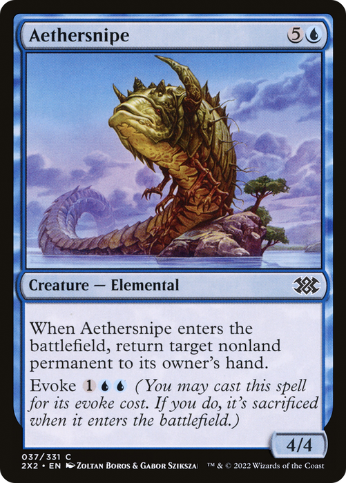 Aethersnipe (2X2-037) - common - Foil