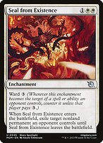 Seal from Existence (MOM-035) - uncommon
