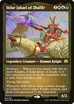 Sidar Jabari of Zhalfir (MOC-138) - mythic - Etched Foil