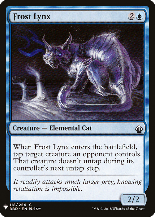 Frost Lynx (LIST-BBD-118) - common