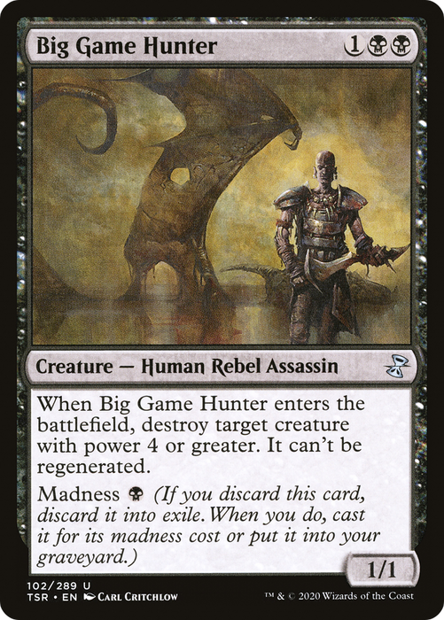 Big Game Hunter (TSR-102) - uncommon - Foil