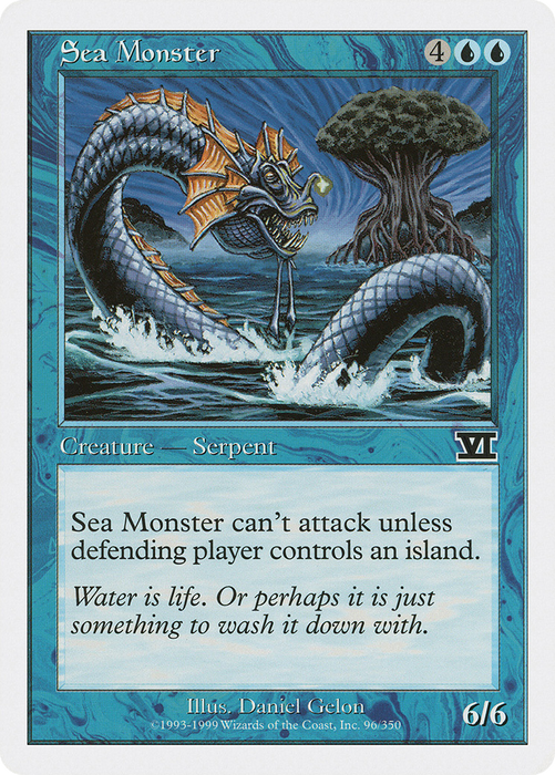 Sea Monster (6ED-096) - common