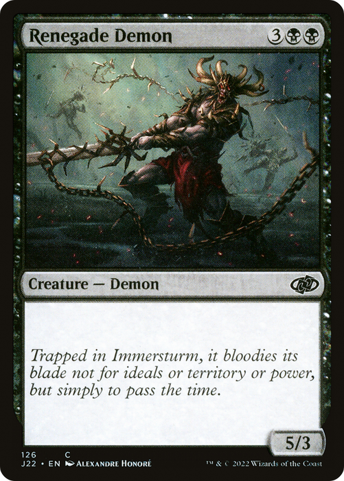 Renegade Demon (J22-126) - common