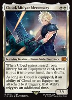 Cloud, Midgar Mercenary (FIN-010) - mythic - Foil