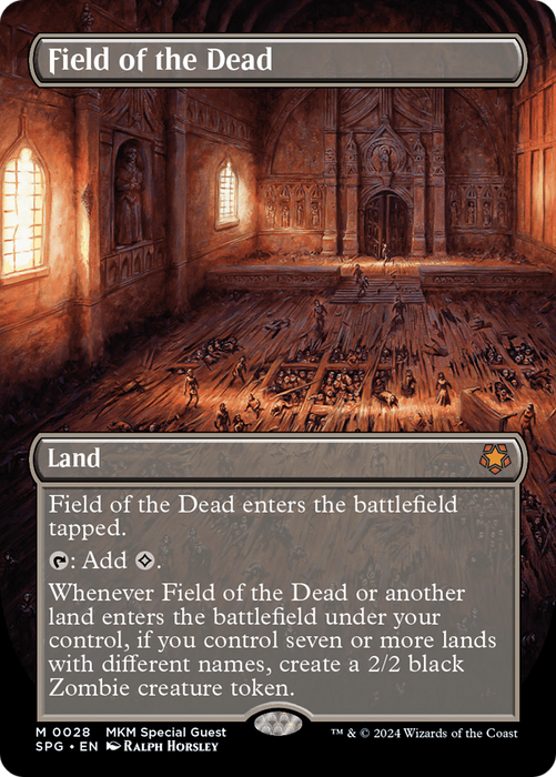 Field of the Dead (SPG-028) - mythic (Borderless) - Foil
