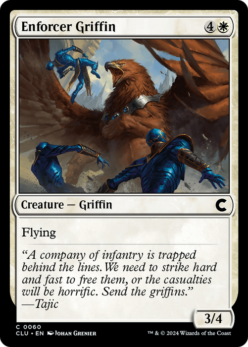 Enforcer Griffin (CLU-060) - common