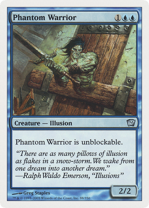 Phantom Warrior (9ED-088) - uncommon