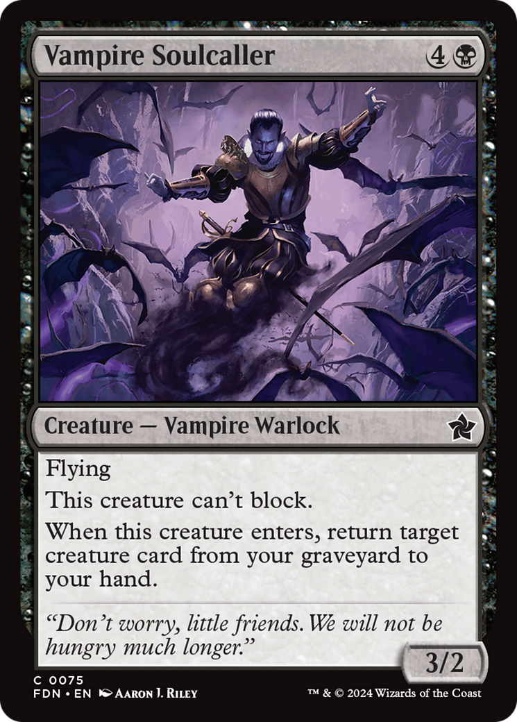Vampire Soulcaller (FDN-075) - common