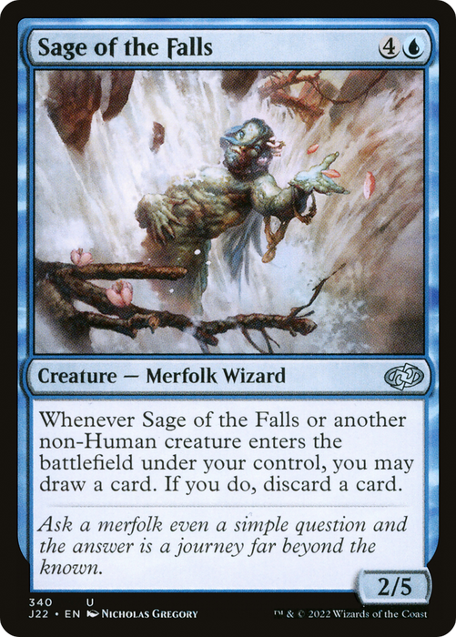 Sage of the Falls (J22-340) - uncommon