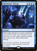 Mnemonic Deluge (CMR-082) - mythic - Foil