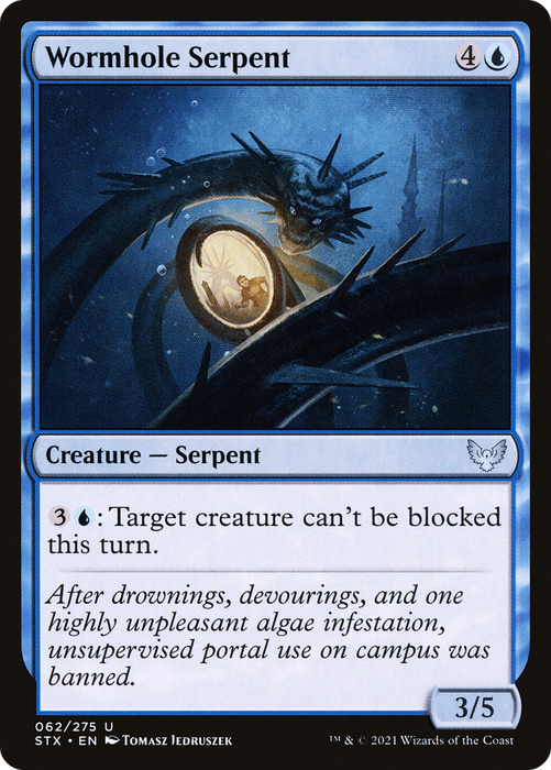 Wormhole Serpent (STX-062) - uncommon
