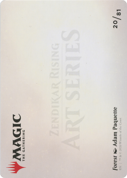 Forest // Forest (AZNR-020) - common (Borderless) - Foil