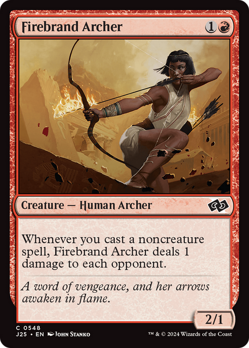 Firebrand Archer (J25-548) - common