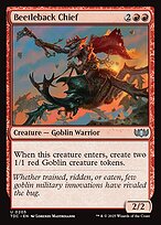 Beetleback Chief (TDC-205) - uncommon