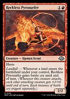 Reckless Pyrosurfer (MH3-133) - uncommon
