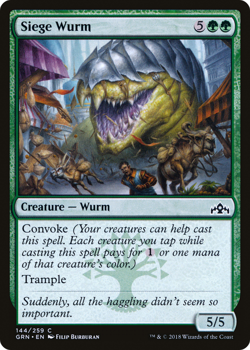 Siege Wurm (GRN-144) - common