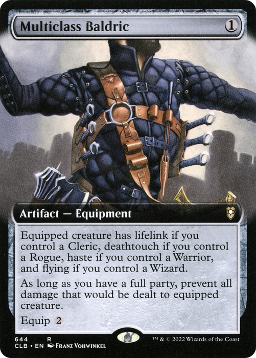 Multiclass Baldric (CLB-644) - rare: (Extended Art)