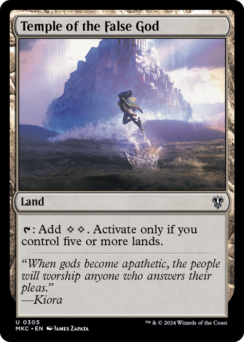 Temple of the False God (MKC-305) - uncommon