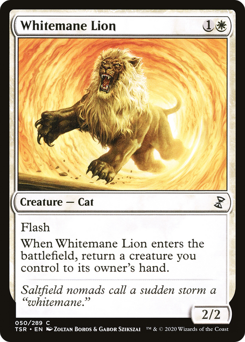 Whitemane Lion (TSR-050) - common