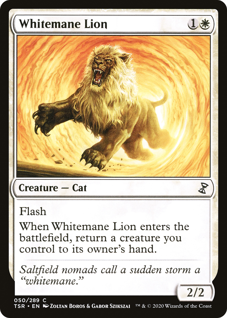 Whitemane Lion (TSR-050) - common