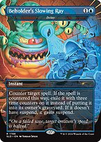Delay (SLD-1788) - rare / Beholder's Slowing Ray (Borderless)