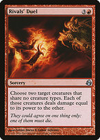 Rivals' Duel (MOR-099) - uncommon - Foil