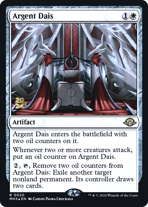 Argent Dais (PRE-20S) - rare - Foil