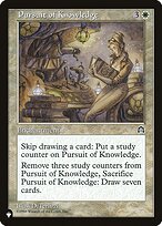 Pursuit of Knowledge (LIST-STH-10) - rare