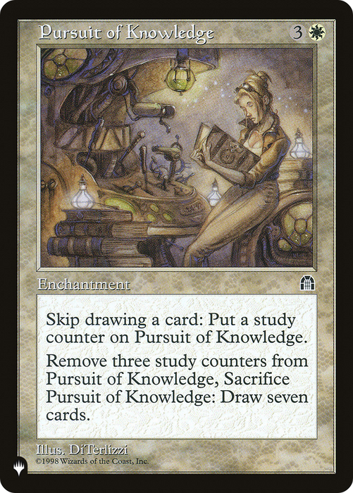 Pursuit of Knowledge (LIST-STH-10) - rare