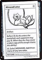Mirrored Lotus (CMB1-107) - rare