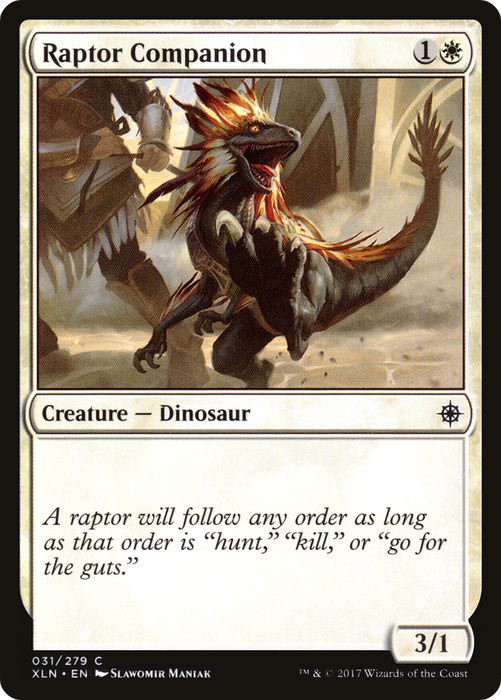 Raptor Companion (XLN-031) - common - Foil