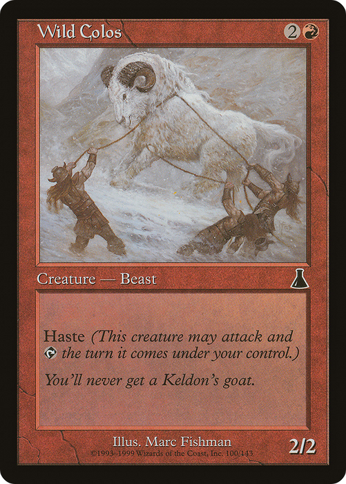 Wild Colos (UDS-100) - common - Foil