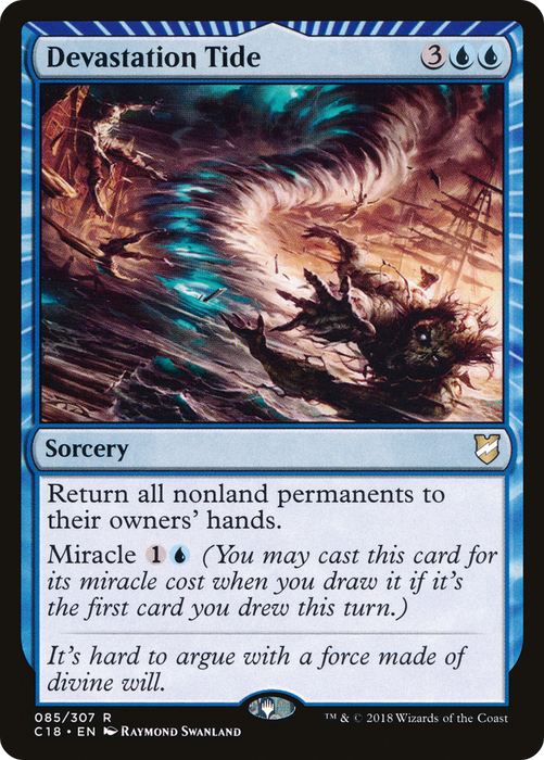 Devastation Tide (C18-085) - rare: (miracle)