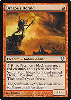 Dragon's Herald (ALA-098) - uncommon