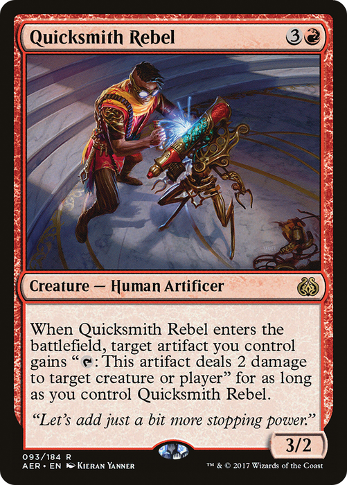 Quicksmith Rebel (AER-093) - rare