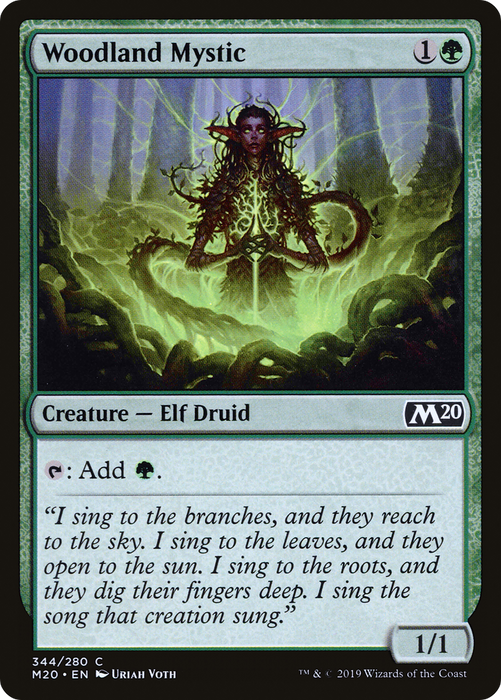 Woodland Mystic (M20-344) - common