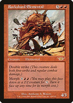 Rockshard Elemental (LGN-109) - rare - Foil