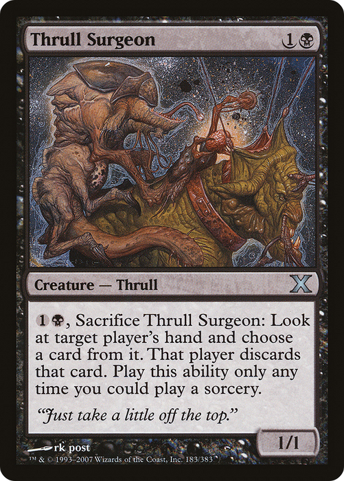 Thrull Surgeon (10E-183) - uncommon - Foil