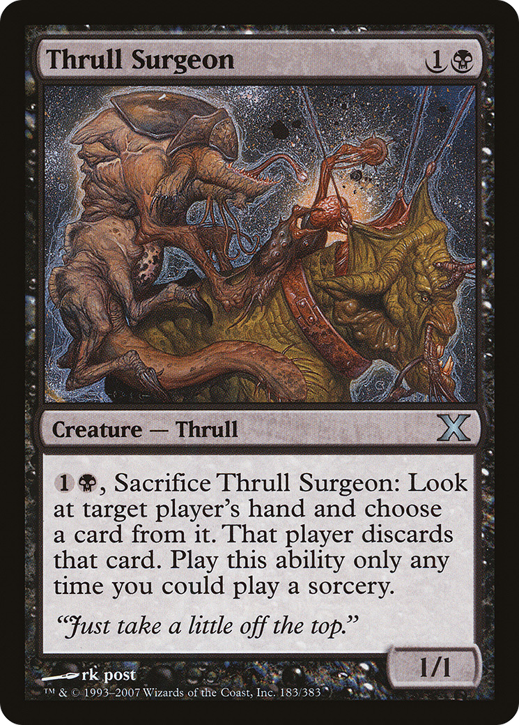 Thrull Surgeon (10E-183) - uncommon - Foil