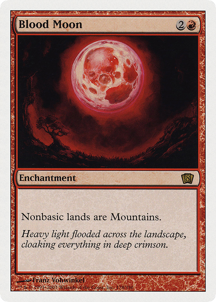 Blood Moon (8ED-178) - rare
