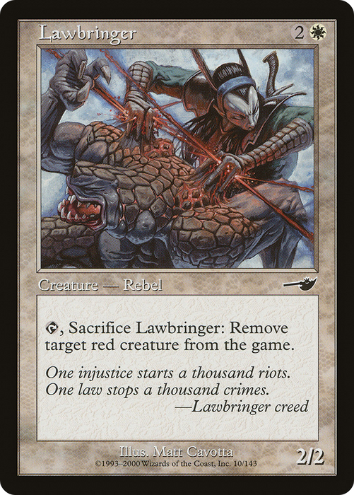 Lawbringer (NMS-010) - common - Foil