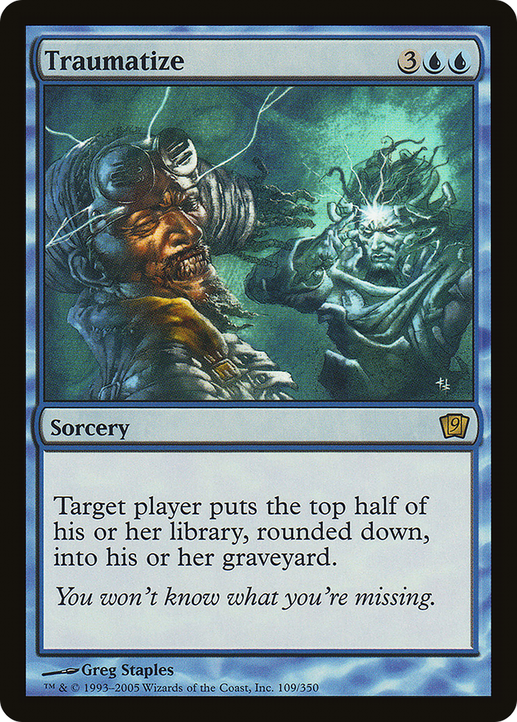Traumatize (9ED-109★) - rare - Foil