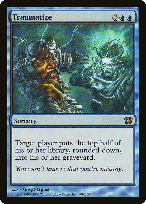Traumatize (9ED-109★) - rare - Foil