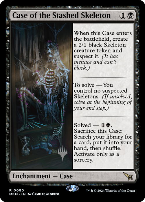 Case of the Stashed Skeleton (PPMKM-80P) - rare - Foil